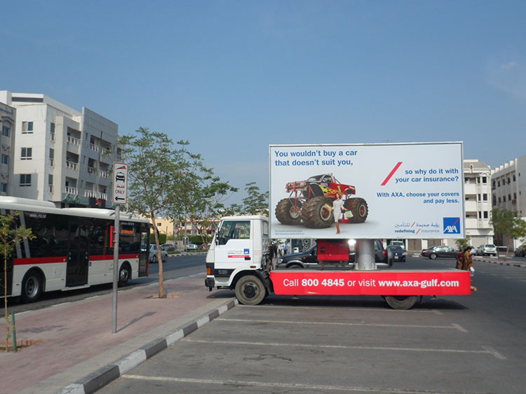 Mobile Billboards Advertising in Dubai