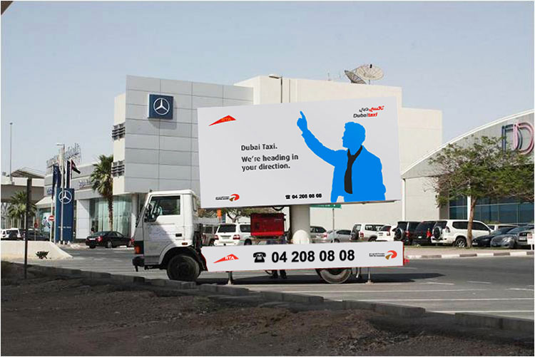 Mobile Billboards company in Dubai UAE